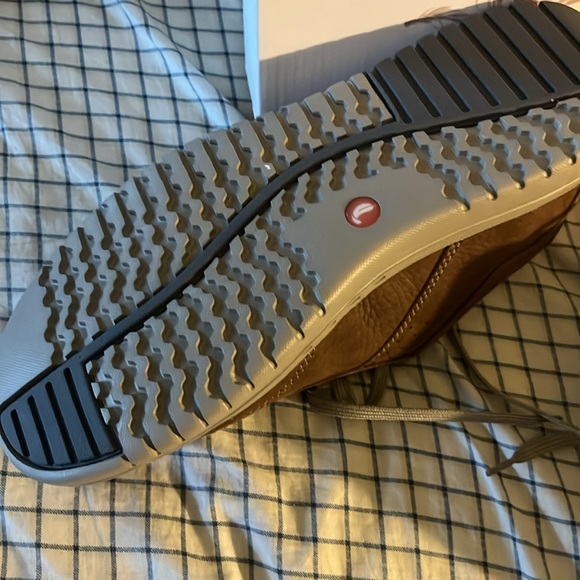 Clarks Men’s Unstructured Sneakers - Unrhombus - Tan Nubuck - Size 9 1/2 - NIB - Picture 4 of 6